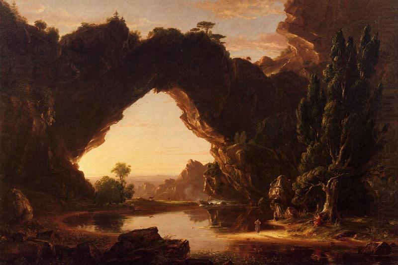 Thomas Cole An Evening Arcady china oil painting image